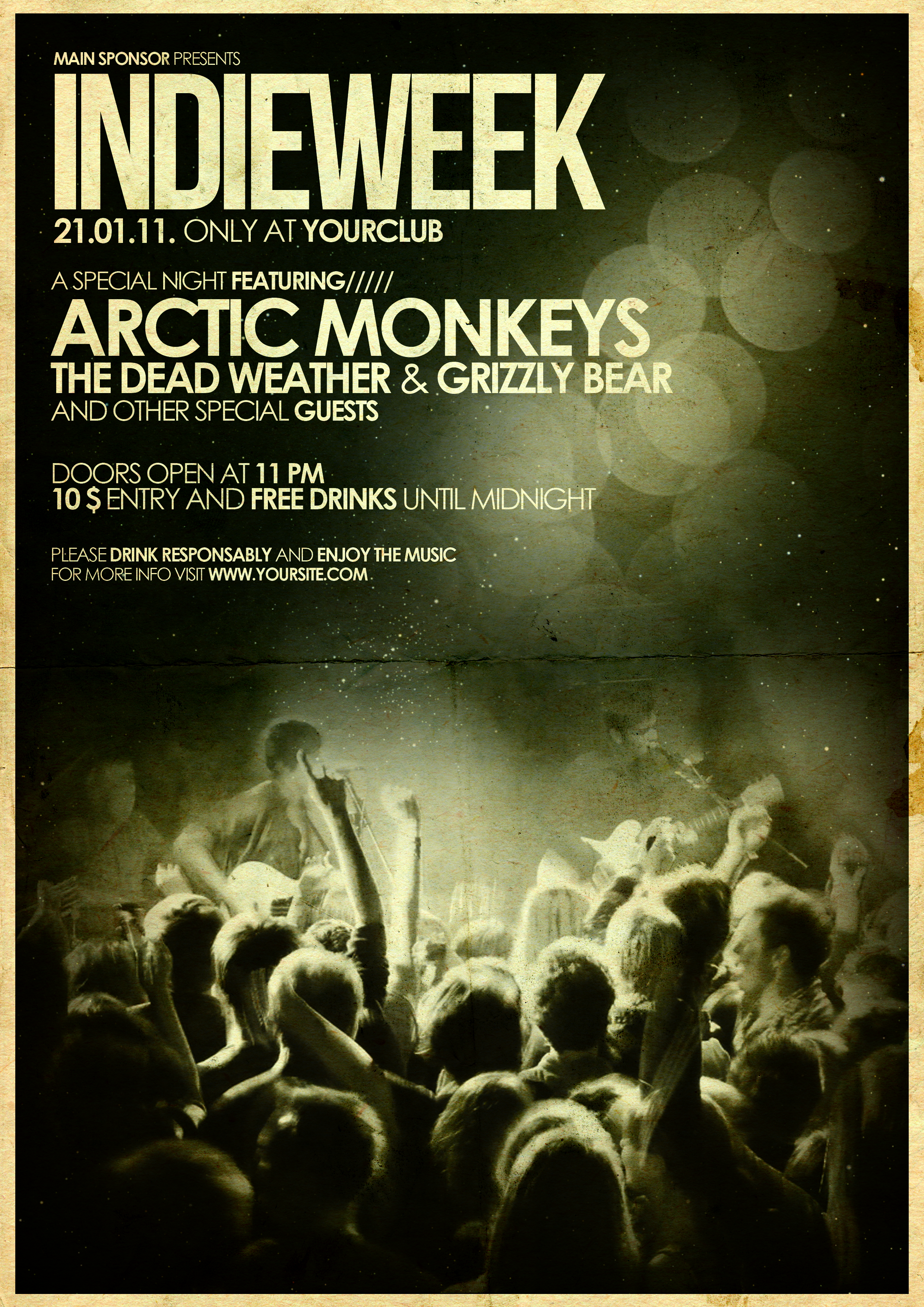 Indie Video Game Flyer